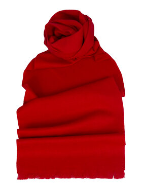 ALLORA BE UNIQUE ALLORA BE UNIQUE Scialle z wełny Rosso