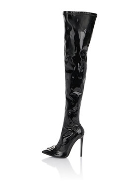 PHILIPP PLEIN PHILIPP PLEIN Kozaki 9663 Czarny