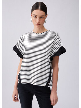Liu Jo Liu Jo T-Shirt WA6496J4909P9442 Fioletowy Regular Fit