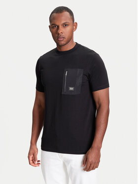 KARL LAGERFELD KARL LAGERFELD T-krekls 755046 553235 Melns Regular Fit