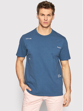 United Colors Of Benetton United Colors Of Benetton T-shirt 3BL0U100O Blu Regular Fit