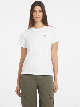 Guess Jeans Guess Jeans T-Shirt 165653 Biały Classic Fit