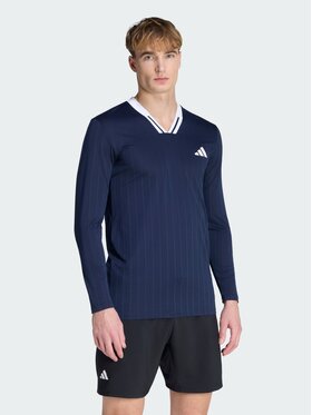 adidas adidas Koszulka techniczna 162190 Niebieski jasny Slim Fit