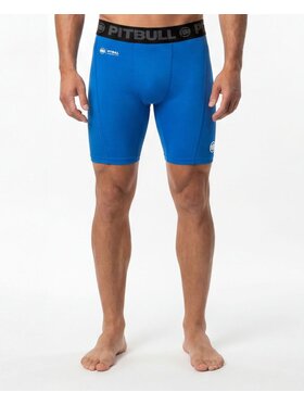 PITBULL PITBULL Szorty sportowe RUNWAY Niebieski Regular Fit