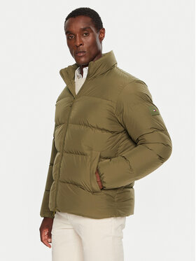 Tommy Hilfiger Tommy Hilfiger Geacă din puf MW0MW36666 Kaki Regular Fit