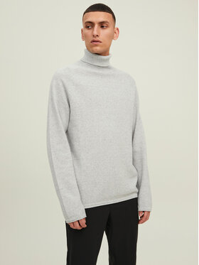 Jack&Jones Jack&Jones Rollkragenpullover 12210931 Grau Regular Fit