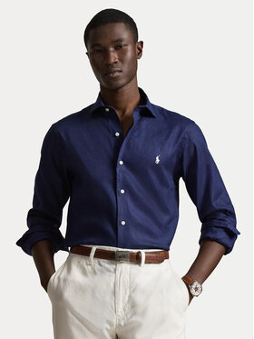 Polo Ralph Lauren Polo Ralph Lauren Camicia 710B15596003 Blu scuro Custom Fit