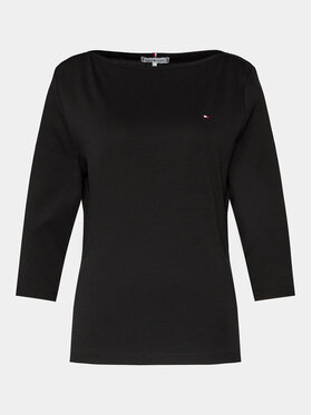 Tommy Hilfiger Tommy Hilfiger Blūze New Cody WW0WW40589 Melns Slim Fit