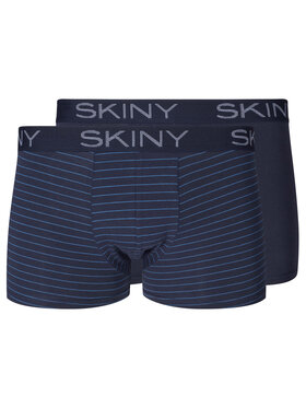 Skiny Skiny Komplet 2 par bokserek 86487 Granatowy