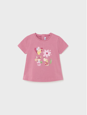 Mayoral Mayoral T-Shirt 1014 Rosa Regular Fit