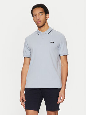 Calvin Klein Calvin Klein Polo K10K112751 Niebieski Regular Fit