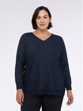 Fiorella Rubino Fiorella Rubino Maglione M030E002016N034 Blu Regular Fit