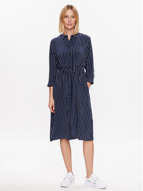 Tommy Hilfiger Tommy Hilfiger Sukienka koszulowa WW0WW38294 Granatowy Regular Fit