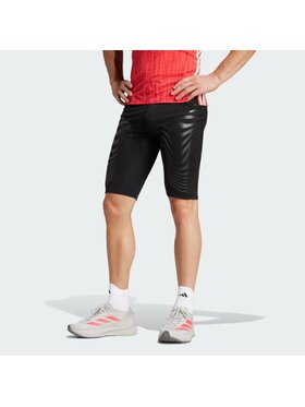 adidas adidas Szorty sportowe Adizero Control Running Czarny Fitted Fit