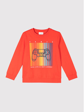 Coccodrillo Coccodrillo Sweatshirt WC2143103KIW Orange Relaxed Fit