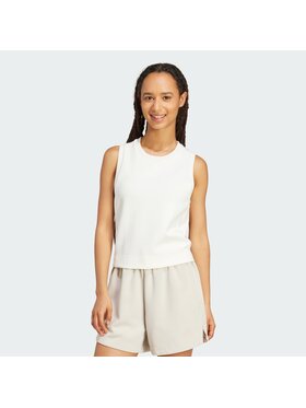 adidas adidas Top 151621 Biały Slim Fit