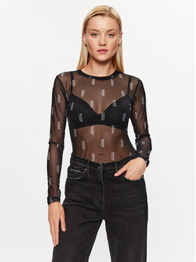 Hugo Hugo Bluse Diralina_5 50495162 Schwarz Slim Fit