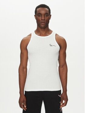 Karl Kani Karl Kani Tank top Essential 60310020 Biały Slim Fit