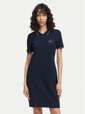 Beverly Hills Polo Club Beverly Hills Polo Club Haljina za svaki dan P-SS26W-ABP526590-0298 Tamnoplava Regular Fit