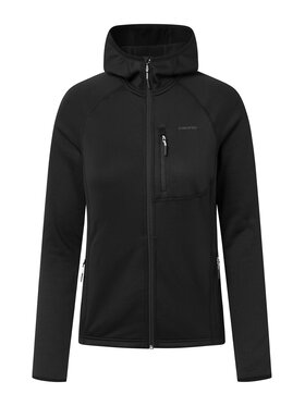 Viking Viking Bluza Jukon Hoodie Polartec Lady Czarny Regular Fit