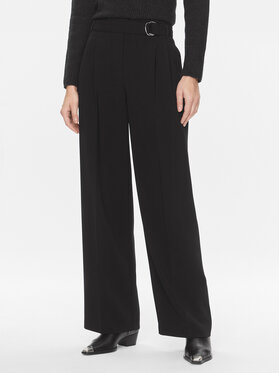 Boss Boss Spodnie materiałowe Tapiana 50479405 Czarny Relaxed Fit
