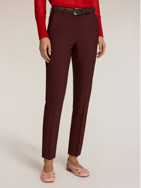 Motivi Motivi Pantaloni di tessuto P020Q004214N022 Marrone Regular Fit