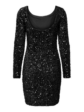 ONLY ONLY Koktélruha 15310181 Fekete Regular Fit