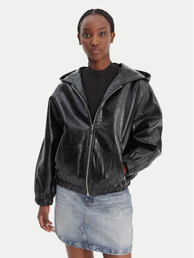 MICHAEL Michael Kors MICHAEL Michael Kors Куртка зі штучної шкіри MR620K5DTW Чорний Regular Fit