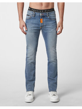 PHILIPP PLEIN PHILIPP PLEIN Jeansy 31788 Niebieski Straight Fit