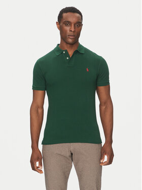 Polo Ralph Lauren Polo Ralph Lauren Поло Core Replen 710795080 Зелений Slim Fit