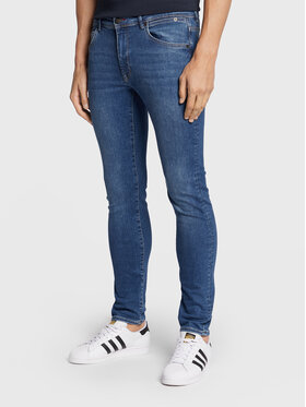 Petrol Industries Petrol Industries Jeansy Seaham Classic 0005 Granatowy Slim Fit