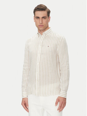 Tommy Hilfiger Tommy Hilfiger Koszula Essential MW0MW38581 Beżowy Regular Fit