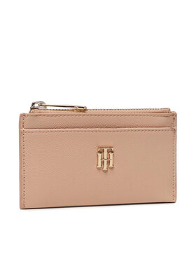 Tommy Hilfiger Tommy Hilfiger Custodie per carte di credito Th Timeless Cc Holder Pouch AW0AW11620 Beige