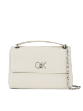 Calvin Klein Calvin Klein Handtasche Re-Lock Ew Conv Crossbody K60K611084 Écru