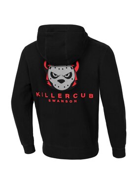 PITBULL PITBULL Bluza Bluza męska z kapturem Killer Cub S Czarny Regular Fit