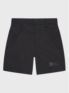 Jack Wolfskin Jack Wolfskin Σορτς υφασμάτινο Sun 1605614 M Μαύρο Regular Fit