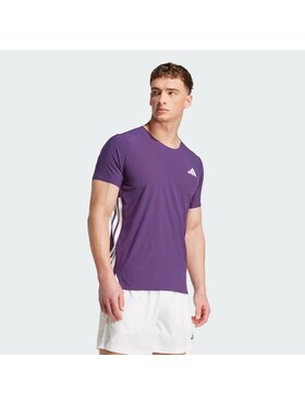 adidas adidas Koszulka techniczna Adizero Running Tee Fioletowy Slim Fit