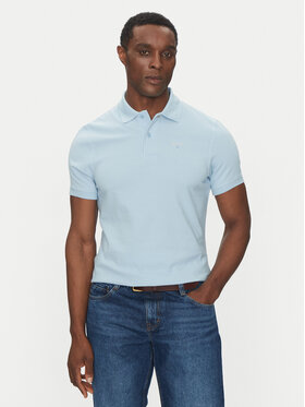 Barbour Barbour Tricou polo Original Sports MML0358BL32 Albastru celest Tailored Fit