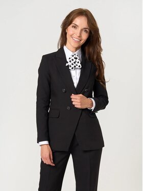 Willsoor Willsoor Marynarka 68161 Czarny Slim Fit