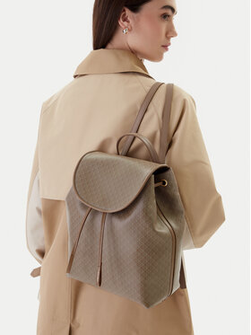 Calvin Klein Calvin Klein Kuprinės Emblem Aop Flap Backpack LV04F3271G Smėlio