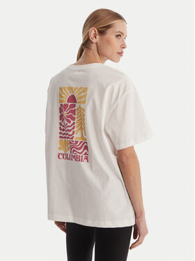 Columbia Columbia Póló Rolling Bend™ 2120031 Fehér Oversize