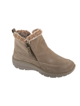 Skechers Skechers Śniegowce Easy Going - Cool Zip! Beżowy
