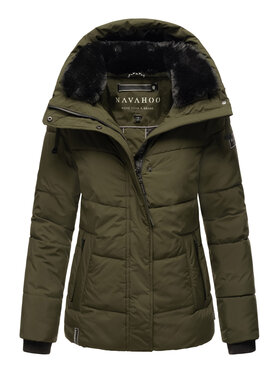 Navahoo Navahoo Kurtka zimowa Sag Ja Zielony Regular Fit