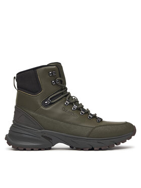 Calvin Klein Calvin Klein Ghete Hike Runner Mid Laceup Lth HM0HM02323 Verde