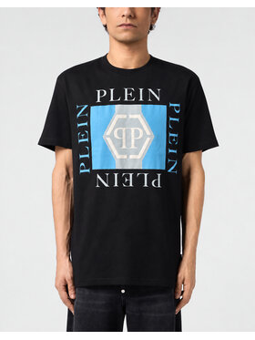 PHILIPP PLEIN PHILIPP PLEIN Tričko 31676 Čierna Regular Fit
