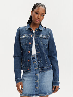 Tommy Jeans Tommy Jeans Geacă de blugi Vivianne DW0DW17959 Albastru Slim Fit