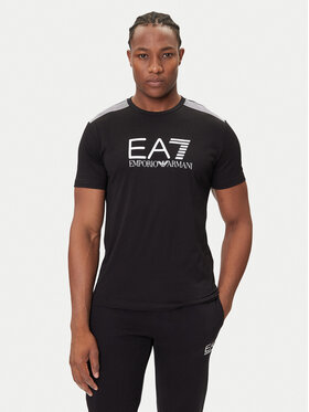 EA7 Emporio Armani EA7 Emporio Armani T-Shirt 7M000961 AF10375 UC001 Czarny Regular Fit