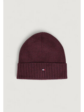Tommy Hilfiger Tommy Hilfiger Berretto TH FLAG PIMA COTTON BEANIE Bordeaux