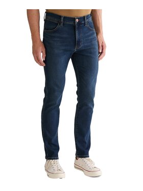 Wrangler Wrangler Jeansy 112378460 Granatowy Slim Fit