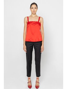 Deni Cler Milano Deni Cler Milano Top W-DC-0054-D5-L1-30-1 Czerwony Regular Fit